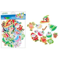 Pozostałe akcesoria dla plastyków - Craft with Fun Ozdoba Dekoracyjna Samoprzylepna Eva Boże Narodzenie Mix 463726 - miniaturka - grafika 1
