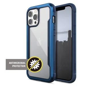 X-Doria Raptic (dawniej Raptic Shield Etui Aluminiowe do iPhone 13 Pro Max (Blue) 472616 - Etui i futerały do telefonów - miniaturka - grafika 1