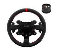 Kontrolery gier na PC - Simagic GT Sport Kierownica skórzana 30 cm z łopatkami i podświetleniem LED - miniaturka - grafika 1