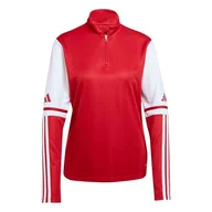 Koszulki i topy damskie - adidas Kobiety SQUADRA25 TRAINING TOP, team power red 2/white, XXL - miniaturka - grafika 1