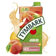 Napoje gazowane - Tymbark JABŁKO BRZOSKWINIA NAPÓJ 1 L zakupy dla domu i biura 75696138 - miniaturka - grafika 1