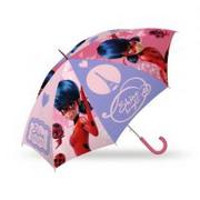 Parasolki dla dzieci - KIDS EUROSWAN Parasolka automatyczna 46cm Ladybug LB17242 Kids Euroswan - miniaturka - grafika 1