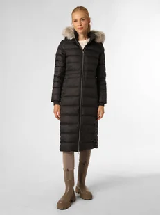 Tommy Hilfiger Płaszcz puchowy damski Kobiety czarny jednolity, XS - Płaszcze damskie - miniaturka - grafika 1