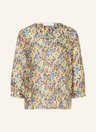 Bluzki damskie - Rich & Royal Bluzka Z Satyny Z Rękawami 3/4 rot - miniaturka - grafika 1