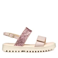 Buty dla dziewczynek - Sandały Geox J Coralie Gir J556EA 0BCEW C8172 M Różowy - miniaturka - grafika 1