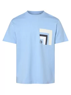 Tom Tailor Denim - T-shirt męski, niebieski - Koszulki męskie - miniaturka - grafika 1