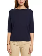 Swetry damskie - ESPRIT Damski sweter 023EE1I303, 400/NAVY, XXS, 400/granatowy, XXS - miniaturka - grafika 1