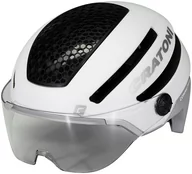 Kaski rowerowe - Cratoni Commuter Kask Pedelec, white matte S/M | 54-58cm 2020 Kaski miejskie i trekkingowe 2015049840 - miniaturka - grafika 1