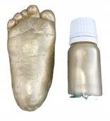 Akcesoria rzeźbiarskie - Farbka Złota do Odlewów Gipsowych Części Ciała 10ml - miniaturka - grafika 1