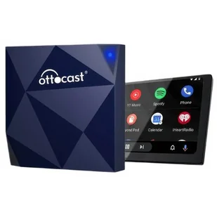 Bezprzewodowy adapter, Ottocast, CP79, A2AIR Android (czarny) - Transmitery FM - miniaturka - grafika 1