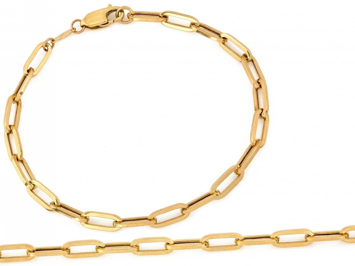 Bransoletka Złota Łańcuszkowa 585 14k 3.53g Dla Kobiety Prezent elegancka