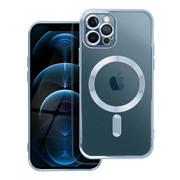 Etui i futerały do telefonów - Etui Futerał Electro Mag Cover do iPhone 12 Pro niebieski - miniaturka - grafika 1