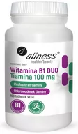 Witaminy i minerały - Aliness Witamina B1 Duo 100 mg x 100 tabl vege - miniaturka - grafika 1