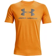 Koszulki sportowe męskie - Koszulka fitness męska Under Armour Sportstyle Logo SS - miniaturka - grafika 1