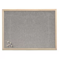 Tablice i flipcharty - Tablica informacyjna, 40 x 60 cm, lniana, ZELLER - miniaturka - grafika 1