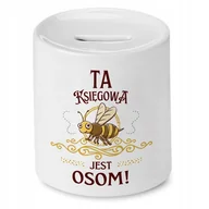 Skarbonki - Skarbonka Dla Księgowej na Urodziny na Prezent z Nadrukiem ze Zdjęciem - miniaturka - grafika 1