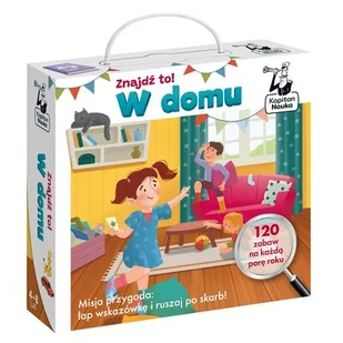 Znajdź to! W domu - Książki edukacyjne - miniaturka - grafika 1