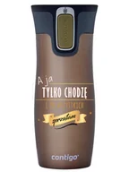 Kubki termiczne - Kubek termiczny Contigo West Loop 2.0 470ml - Tylko sprzątam - Latte - miniaturka - grafika 1