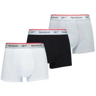 Majtki męskie - Bielizna męska Reebok C82663PKB OVETT TRUNK Szara - miniaturka - grafika 1
