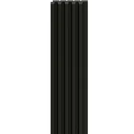 Panele ścienne i boazeria - Panel lamelowy Linerio S-Line 2650 x 122 x 12 mm black VOX - miniaturka - grafika 1