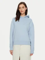 Bluzy damskie - Calvin Klein Bluza K20K208126 Błękitny Regular Fit - miniaturka - grafika 1