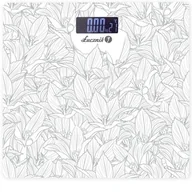 Wagi łazienkowe - ŁUCZNIK BS-973 Flowers in Grey - miniaturka - grafika 1