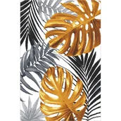 Pasmanteria - Zestaw Do Haftu - Złota Monstera - miniaturka - grafika 1