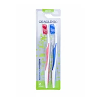 Szczoteczki do zębów - Oraclinic ORACLINIC SZCZOTECZKA BASIC 2SZT - miniaturka - grafika 1