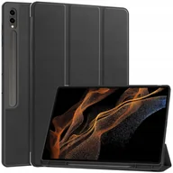Etui do tabletów - Etui Bizon Case Tab Lizard do Galaxy Tab S9 Ultra, czarne - miniaturka - grafika 1