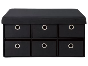 Livarno Home Livarno Home Skrzynia do siedzeniaskładana, z 6 szufladami 4055334431101 - Ławki do przedpokoju - miniaturka - grafika 2