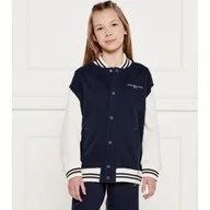 Kurtki i płaszcze dla dziewczynek - Tommy Hilfiger Kurtka bomber Oversize fit - miniaturka - grafika 1