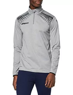 Bluzy męskie - Uhlsport mężczyzn Goal 1/4 Zip Top, szary, L 100516405 - grafika 1