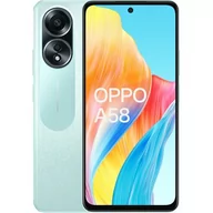 Telefony komórkowe - Oppo A58 6GB/128GB Dual Sim Turkusowy - miniaturka - grafika 1