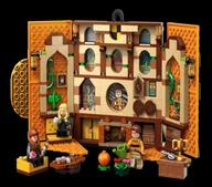 Klocki - Klocki Konstrukcyjne Zestaw Klocków Harry Potter Sztandar Domu Hufflepuff 313 Elementów - miniaturka - grafika 1