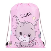 Worki na buty - Worek szkolny Mouse na obuwie strój gimnastyczny - miniaturka - grafika 1