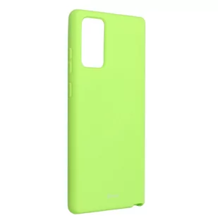 JELLY Futerał Roar Colorful Case - do Samsung Galaxy Note 20 Limonka - Etui i futerały do telefonów - miniaturka - grafika 1