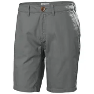 Spodenki męskie - Męskie Spodenki HELLY HANSEN DOCK SHORTS 10" 34275_971 – Szary - miniaturka - grafika 1