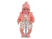 Lalki dla dziewczynek - Adar Lalka bobas 45cm z dźwiękiem 476578 - miniaturka - grafika 1