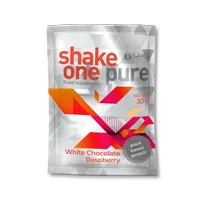 Shake One Pure White Chocolate Raspberry 30g Masa netto: 30 g - Suplementy naturalne - miniaturka - grafika 1