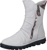 Kozaki damskie - Manitu Damskie 990531-09 Półdługie kozaki, 36 EU, szary, 36 EU - miniaturka - grafika 1