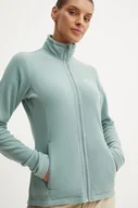 Bluzy damskie - Helly Hansen bluza sportowa Daybreaker kolor zielony gładka 51599 - miniaturka - grafika 1