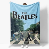 Koce - narzuta/koc THE BEATLES - ABBEY ROAD - miniaturka - grafika 1