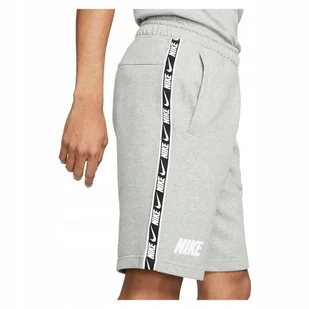 Krótkie Spodenki Męskie Nike Szare r XL Bawełniane - Spodenki męskie - miniaturka - grafika 1