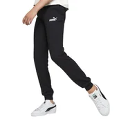 Spodnie damskie - Spodnie dresowe dla dziewcząt Puma Essentials TR CL 587037 r.110 - miniaturka - grafika 1
