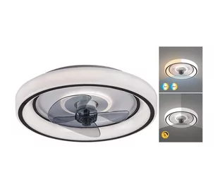 Rabalux 71009 - LED Ściemnialny wentylator sufitowy HORACIO LED/67W/230V + ZS - Wentylatory sufitowe - miniaturka - grafika 1