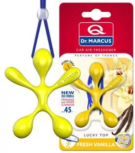 Dr.Marcus Zapach samochodowy Lucky Top Fresh Vanilla DM660 - Zapachy samochodowe - miniaturka - grafika 1