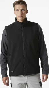 Helly Hansen Waistcoat HELLY HANSEN Manchester 2.0 Softs Jacket, black M - Kamizelki męskie - miniaturka - grafika 1