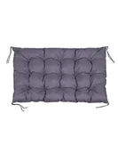 Poduszki ogrodowe - Grafitowa poduszka ogrodowa wodoodporna Cosi Garden 120x80 cm - miniaturka - grafika 1