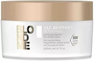 Maski do włosów - Schwarzkopf Schwarzkopf BLONDME All Blondes Detox Maska oczyszczająca do włosów blond 200ml 17125 - miniaturka - grafika 1