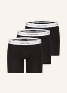 Majtki damskie - Calvin Klein Bokserki Icon Cotton Stretch, 3 Szt. schwarz - miniaturka - grafika 1
